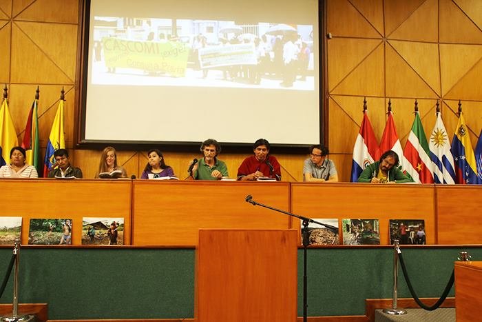 Presentación en la Universidad Andina Simón Bolivar informe psicosocial